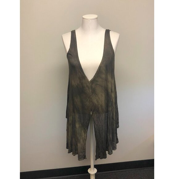 Reversible hand-dyed tank Mikkat Market - Picture 1 of 8